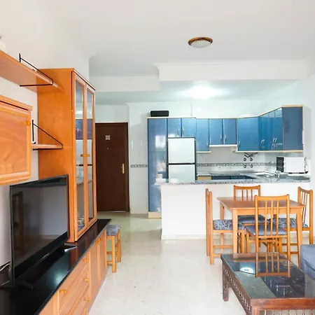 Bonito Apartamento En Torrox Costa Con Piscina Exterior photo